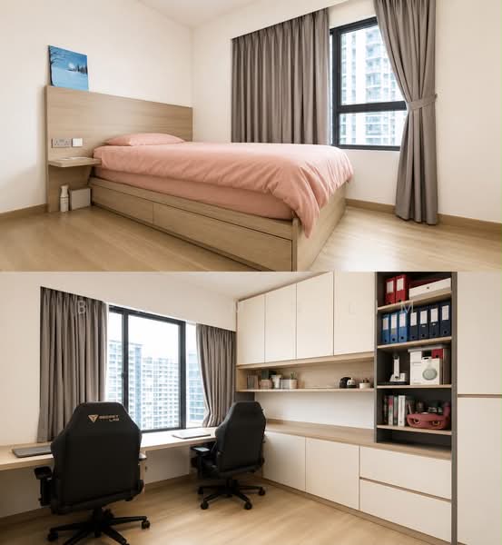 High Park Residences, 25 Fernvale Road, 4 Bedrooms, 1,227 sqft, Condominium For Sale, by Benjamin Lim, 500169283 - Bedroom - PropertyGuru.com.sg