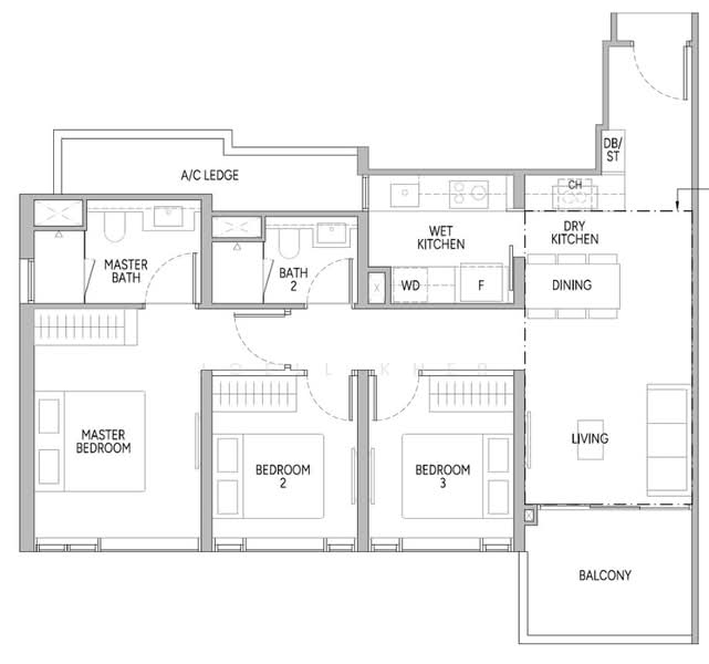 ⭐️ ONGOING DISCOUNT ⭐️ 3 MRT, CENTRAL LOCATION, , 3 Bedrooms, 990 sqft, Condominium For Sale, by Joell Kher, 500169287 - PropertyGuru.com.sg