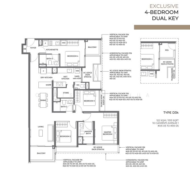 ELTA, 12 Clementi Avenue 1, 4 Bedrooms, 1,313 sqft, Condominium For Sale, by Christine Chua, 500169289 - PropertyGuru.com.sg