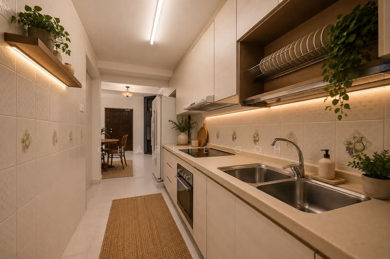 Hume Park I, 1 Hume Avenue, 2 Bedrooms, 904 sqft, Condominium For Sale, by Charlie Goh, 500169300 - Kitchen - PropertyGuru.com.sg