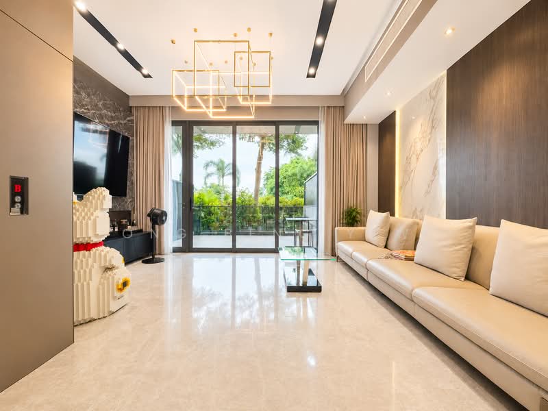 Watercove, , 5 Bedrooms, 3,466 sqft, Cluster House For Sale, by Ong Beng Yew, 500169309 - Living Room - PropertyGuru.com.sg
