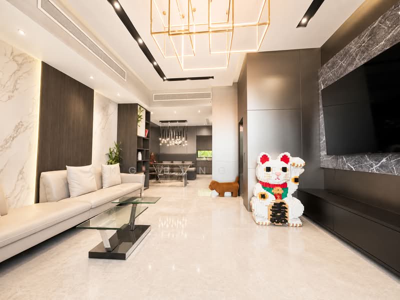 Watercove, , 5 Bedrooms, 3,466 sqft, Cluster House For Sale, by Ong Beng Yew, 500169309 - Living Room - PropertyGuru.com.sg