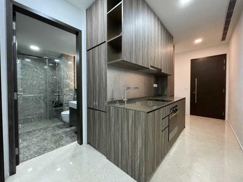 Principal Garden, 97 Prince Charles Crescent, 1 Bedroom, 484 sqft, Condominium For Rent, by Thea Ng, 500169312 - Kitchen - PropertyGuru.com.sg