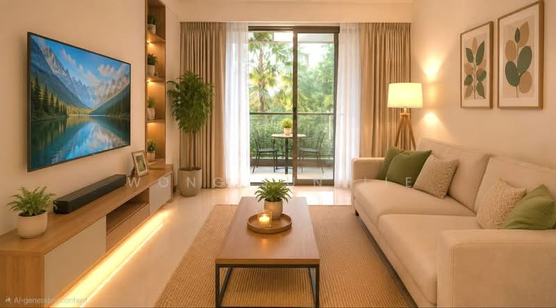 JadeScape, 10 Shunfu Road, 2 Bedrooms, 764 sqft, Condominium For Sale, by Wong Jun Jie, 500169330 - Living Room - PropertyGuru.com.sg