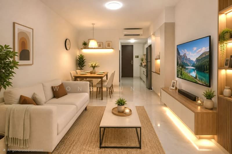 JadeScape, 10 Shunfu Road, 2 Bedrooms, 764 sqft, Condominium For Sale, by Wong Jun Jie, 500169330 - Living Room - PropertyGuru.com.sg