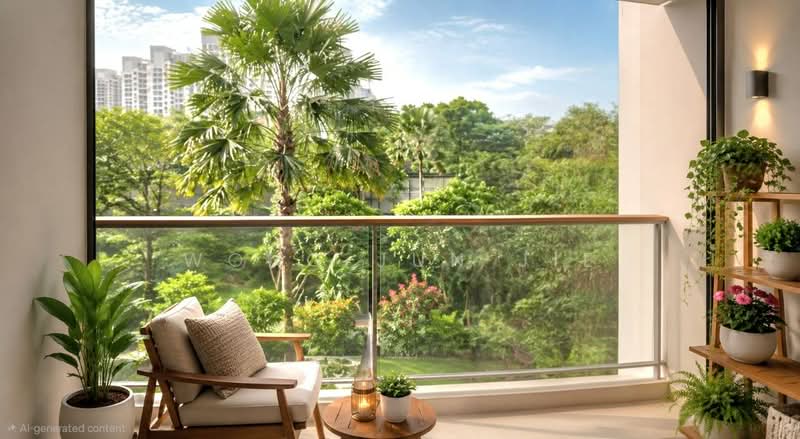 JadeScape, 10 Shunfu Road, 2 Bedrooms, 764 sqft, Condominium For Sale, by Wong Jun Jie, 500169330 - Balcony - PropertyGuru.com.sg