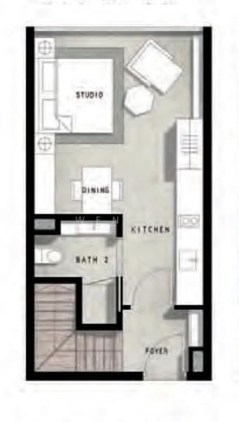 Bijou, 2 Jalan Mat Jambol, Studio, 380 sqft, Condominium For Rent, by Wendy Teh, 500169341 - PropertyGuru.com.sg