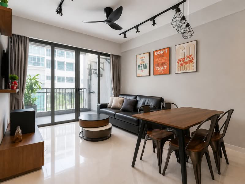 H2O Residences, 32 Fernvale Link, Seletar / Yio Chu Kang, 2 Bedrooms, 883 sqft, Condominium For Sale, by Eugen Tan, 500169344 - Living Room - PropertyGuru.com.sg
