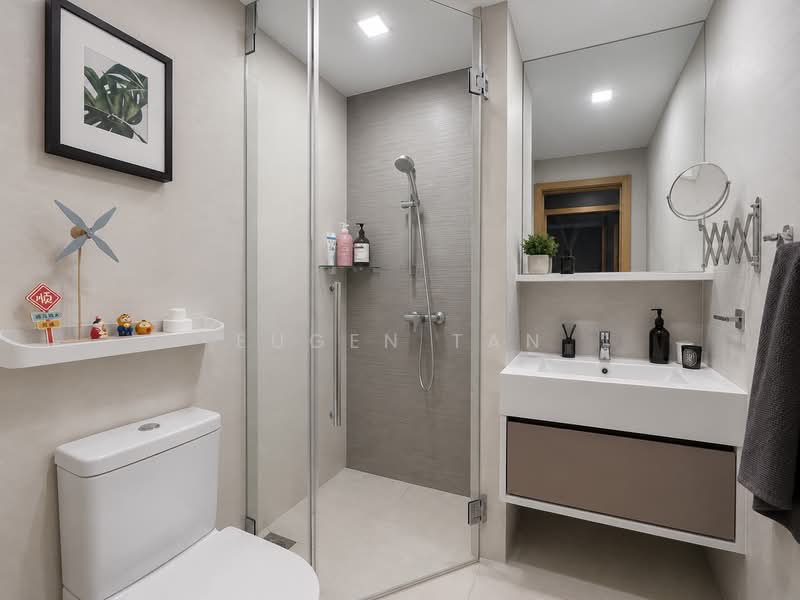 H2O Residences, 32 Fernvale Link, Seletar / Yio Chu Kang, 2 Bedrooms, 883 sqft, Condominium For Sale, by Eugen Tan, 500169344 - Bathroom - PropertyGuru.com.sg