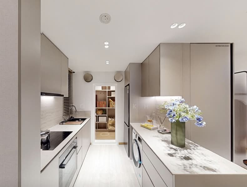 RIGHT NEXT TO MRT ⭐️ 1KM TO PEI HWA PRI, , 2 Bedrooms, 829 sqft, Condominium For Sale, by Joell Kher, 500169370 - Kitchen - PropertyGuru.com.sg