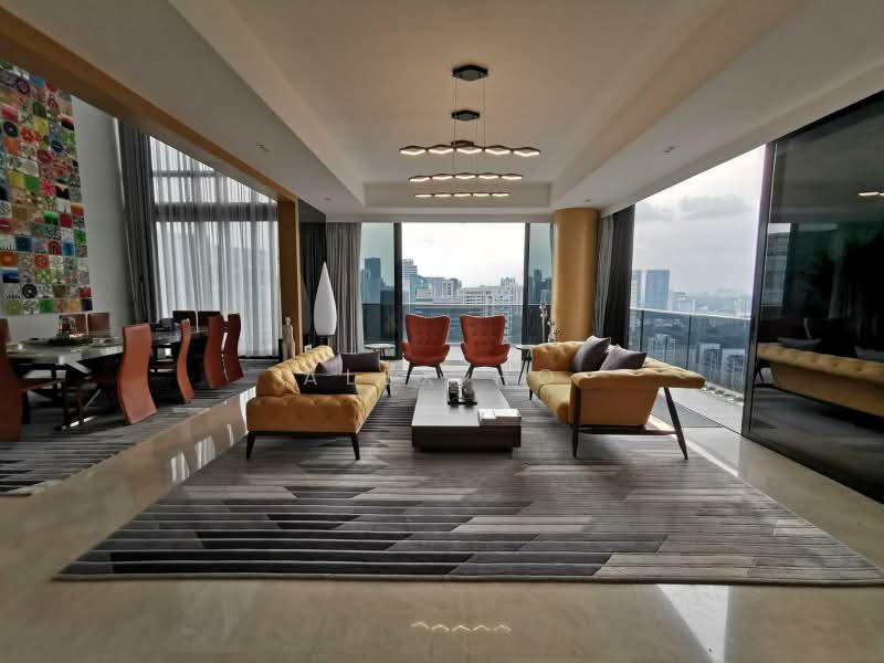 Trilight, 9 Newton Road, 4 Bedrooms, 5,802 sqft, Condominium For Sale, by Alex Ho, 500169396 - Living Room - PropertyGuru.com.sg