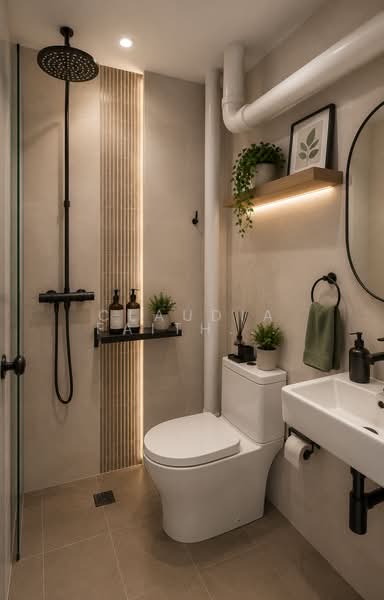 4 Room HDB Near Marsiling MRT, 154 Woodlands Street 13, 3 Bedrooms, 1,001 sqft, HDB Flat For Sale, by Claudia Faith Chua, 500169401 - Bathroom - PropertyGuru.com.sg