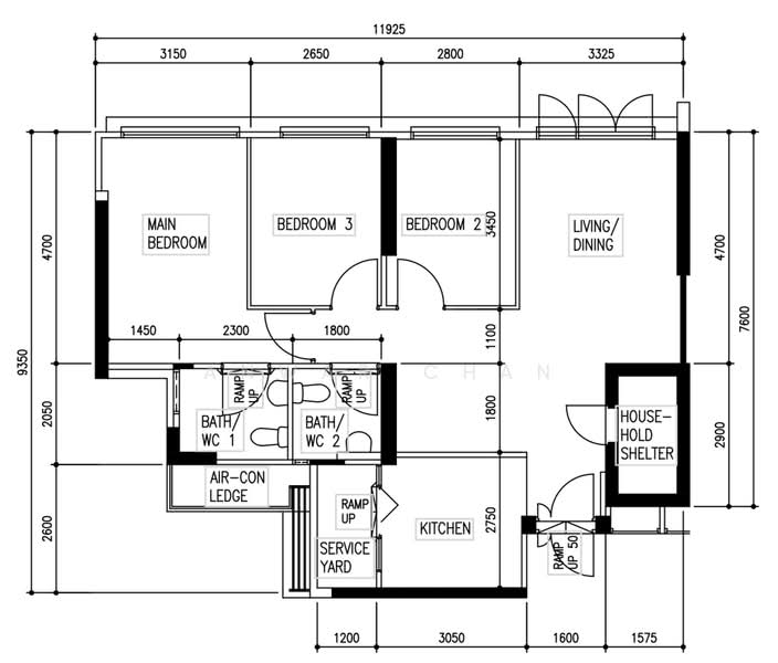446B Jalan Kayu, 446B Jalan Kayu, 3 Bedrooms, 1,001 sqft, HDB Flat For Sale, by Anwar Chan, 500169436 - PropertyGuru.com.sg