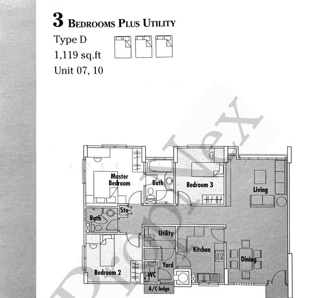 Springdale Condo, 49 Hindhede Walk, 3 Bedrooms, 1,119 sqft, Condominium For Rent, by Loke Xian Xun, 500169442 - PropertyGuru.com.sg