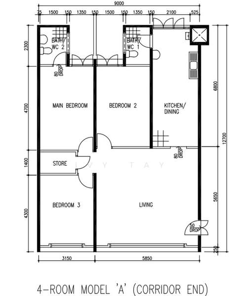 613 Hougang Avenue 8, 613 Hougang Avenue 8, 3 Bedrooms, 1,119 sqft, HDB Flat For Sale, by Ivy Tay, 500169444 - PropertyGuru.com.sg