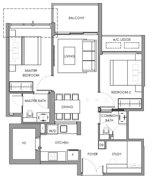 MINS TO MRT ⭐️ FREEHOLD ⭐️ STAR BUY, , 2 Bedrooms, 829 sqft, Apartment For Sale, by Joell Kher, 500169458 - PropertyGuru.com.sg