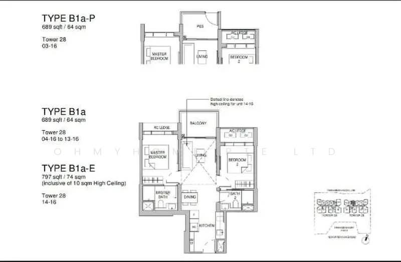 Sceneca Residence, 28 Tanah Merah Kechil Link, 2 Bedrooms, 689 sqft, Condominium For Sale, by EVON NG, 500169467 - PropertyGuru.com.sg