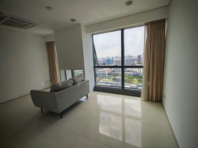 High Street Centre, 1 North Bridge Road, Studio, 538 sqft, Apartment For Rent, by Sebastian Yap, 500169541 - Living Room - PropertyGuru.com.sg