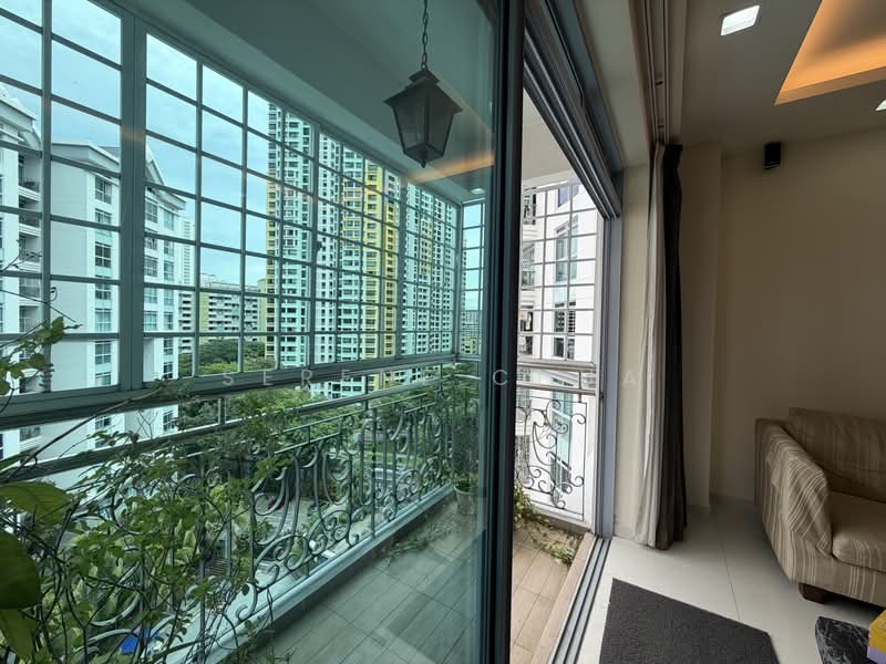 Emerald Park, 2 Indus Road, 3 Bedrooms, 1,206 sqft, Condominium For Rent, by Serene Chua, 500169566 - Balcony - PropertyGuru.com.sg