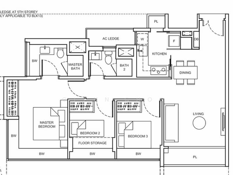 Coco Palms, 21 Pasir Ris Grove, 3 Bedrooms, 904 sqft, Condominium For Sale, by Glenn Choo, 500169590 - PropertyGuru.com.sg