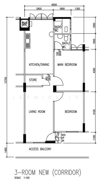 204 Yishun Street 21, 204 Yishun Street 21, Sembawang / Yishun, 2 Bedrooms, 721 sqft, HDB Flat For Sale, by Jasmine Lee, 500169619 - PropertyGuru.com.sg