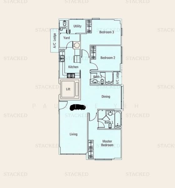 Hillview Residence, 138 Hillview Avenue, 3 Bedrooms, 1,249 sqft, Condominium For Sale, by Pauline Yeh, 500169620 - PropertyGuru.com.sg