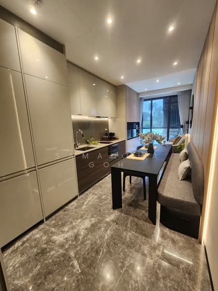 19 Nassim, 19 Nassim Hill, 1 Bedroom, 538 sqft, Condominium For Rent, by Samantha Goh, 500169637 - unit view from entrance - PropertyGuru.com.sg