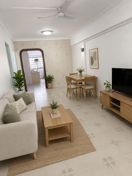 109 Bukit Purmei Road, 109 Bukit Purmei Road, 2 Bedrooms, 796 sqft, HDB Flat For Sale, by Edmund Tan TL, 500169646 - Living Room (Generated) - PropertyGuru.com.sg