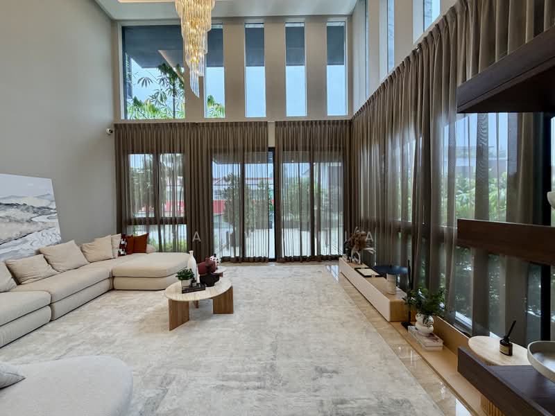 District 10 Near Nassim/Orange Grove Brand New Semi-D, , 6 Bedrooms, 7,441 sqft, Semi-Detached House For Sale, by Gary Chia, 500169720 - Living Room - PropertyGuru.com.sg
