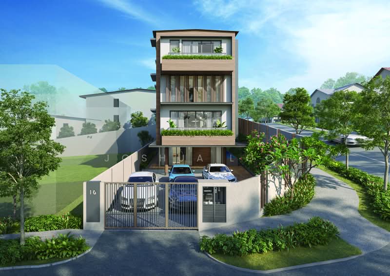⭐⭐LANDED7772@ Braddell Heights Estate Brand New Detached, Braddell Road, Sommerville, 6 Bedrooms, 11,060 sqft, Detached House For Sale, by Joshua Loo, 500169734 - Exterior - PropertyGuru.com.sg