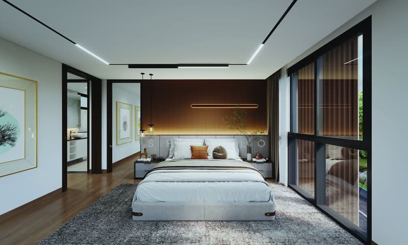 ⭐⭐LANDED7772@ Braddell Heights Estate Brand New Detached, Braddell Road, Sommerville, 6 Bedrooms, 11,060 sqft, Detached House For Sale, by Joshua Loo, 500169734 - Bedroom - PropertyGuru.com.sg