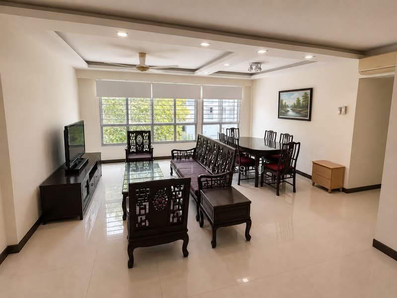 416A Fernvale Link, 416A Fernvale Link, 3 Bedrooms, 1,216 sqft, HDB Flat For Rent, by Kelvin Su, 500169744 - Living Room - PropertyGuru.com.sg