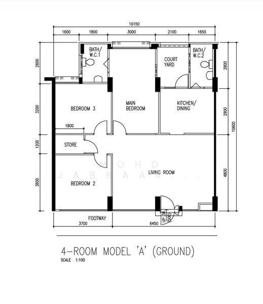 524 Jelapang Road, 524 Jelapang Road, 3 Bedrooms, 1,097 sqft, HDB Flat For Sale, by Mohd Jabbaar Bin Kamsani, 500169757 - PropertyGuru.com.sg