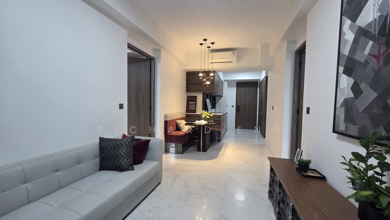 Sceneca Residence, Tanah Merah Kechil Link, 3 Bedrooms, 753 sqft, Condominium For Rent, by Richard Eng, 500169774 - Living Room - PropertyGuru.com.sg