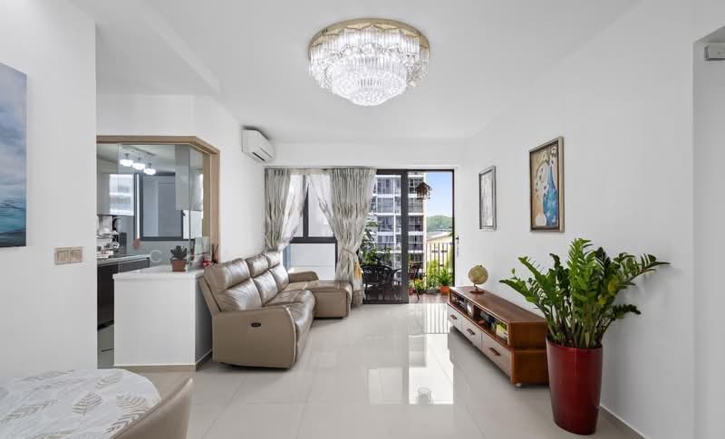 Twin Fountains, 17 Woodlands Avenue 6, 3 Bedrooms, 1,152 sqft, Executive Condominium For Sale, by Chan Hwee Tze, 500169822 - Living Room - PropertyGuru.com.sg