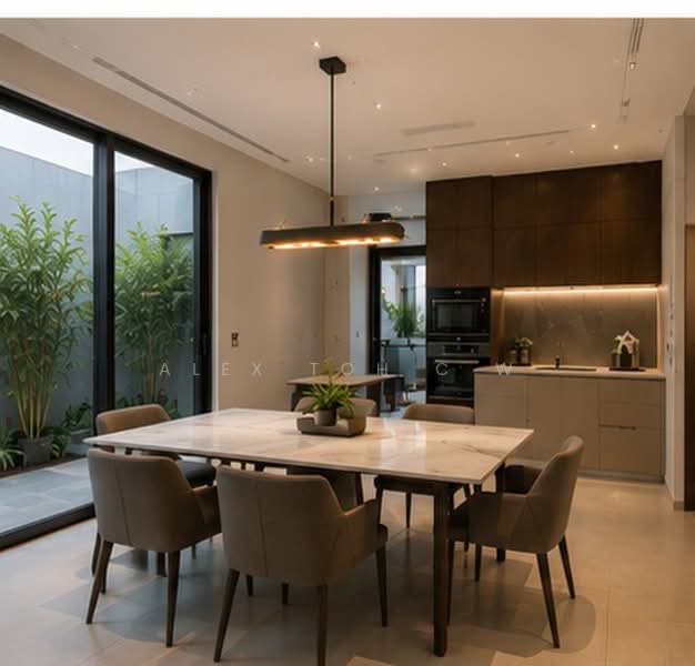 19 jalan lakum, Seletar Hills Estate, 8 Bedrooms, 5,700 sqft, Terraced House For Sale, by Alex Toh C W, 500169871 - Dining Room - PropertyGuru.com.sg