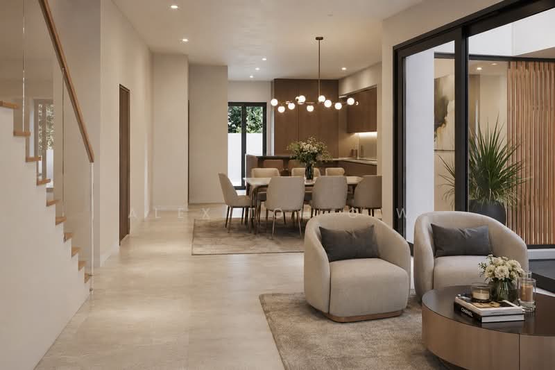 jalan lakum, Seletar Hills Estate, Seletar / Yio Chu Kang, 8 Bedrooms, 5,700 sqft, Terraced House For Sale, by Alex Toh C W, 500169871 - Living Room - PropertyGuru.com.sg