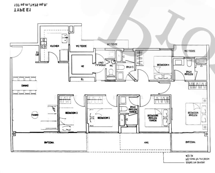 Westwood Residences EC, 180 Westwood Avenue, 5 Bedrooms, 1,475 sqft, Condominium For Rent, by Patrick Tan, 500169968 - PropertyGuru.com.sg