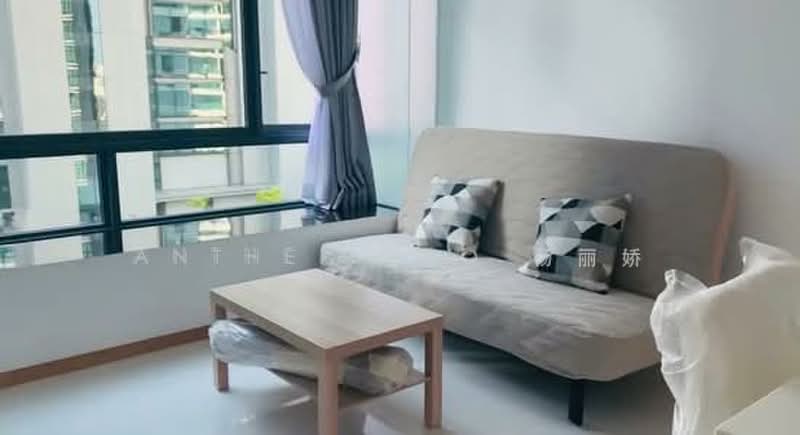 Soleil @ Sinaran, 6 Sinaran Drive, 1 Bedroom, 495 sqft, Condominium For Rent, by Anthea Yeo 杨丽娇, 500169999 - Living Room - PropertyGuru.com.sg