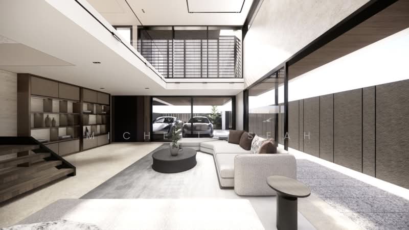Sembawang Hills Estate, 52 Jalan Kuras, 5 Bedrooms, 6,000 sqft, Corner Terrace For Sale, by Michelle Seah, 500170047 - Living Room - PropertyGuru.com.sg