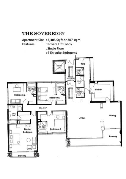 The Sovereign, 99 Meyer Road, 4 Bedrooms, 3,305 sqft, Condominium For Rent, by Belinda Cheong, 500170048 - PropertyGuru.com.sg