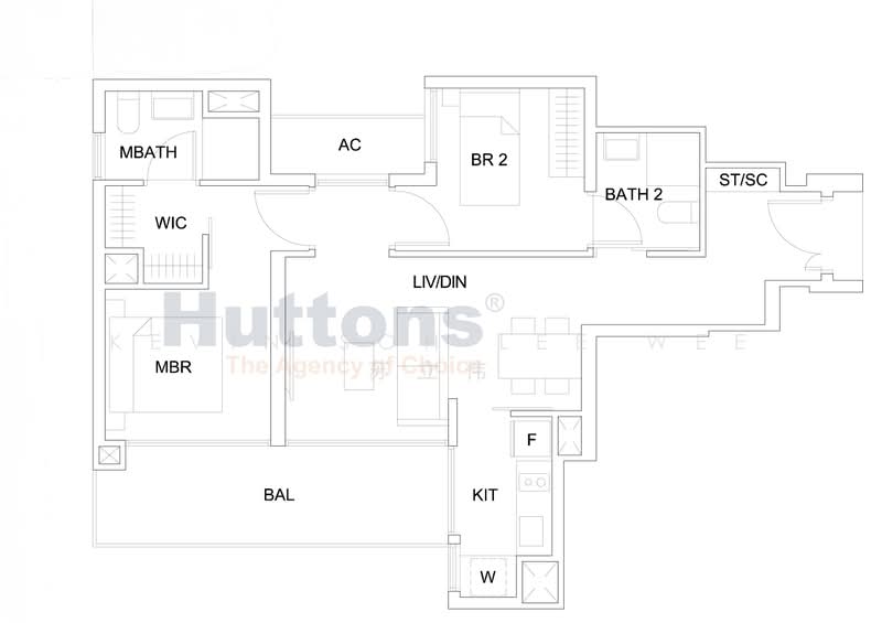Sky Vue, 1 Bishan Street 15, 2 Bedrooms, 807 sqft, Condominium For Sale, by Kevin Soh Lee Wee 苏立伟, 500170050 - PropertyGuru.com.sg
