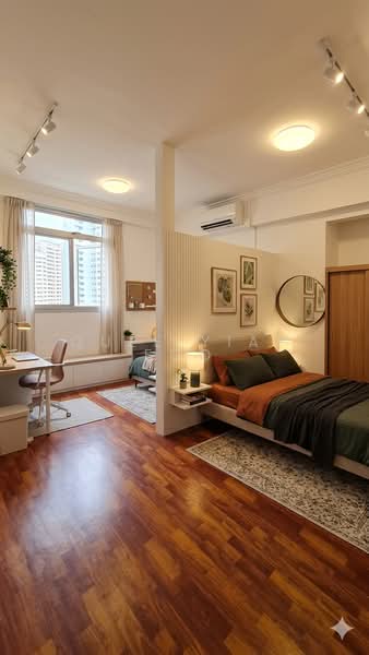 72 Circuit Road, 72 Circuit Road, 1 Bedroom, 484 sqft, HDB Flat For Sale, by Quee Yiap Foo, 500170091 - Makeover ideas for the large Bedroom - PropertyGuru.com.sg