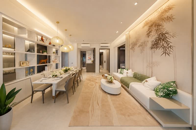2026 Last Unit Undervalued & Ultra-Spacious Premium Lakeside Penthouse, , 5 Bedrooms, 2,153 sqft, Condominium For Sale, by Steven Deng, 500170099 - Living Room - PropertyGuru.com.sg