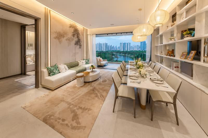 2026 Last Unit Undervalued & Ultra-Spacious Premium Lakeside Penthouse, , 5 Bedrooms, 2,153 sqft, Condominium For Sale, by Steven Deng, 500170099 - Living Room - PropertyGuru.com.sg