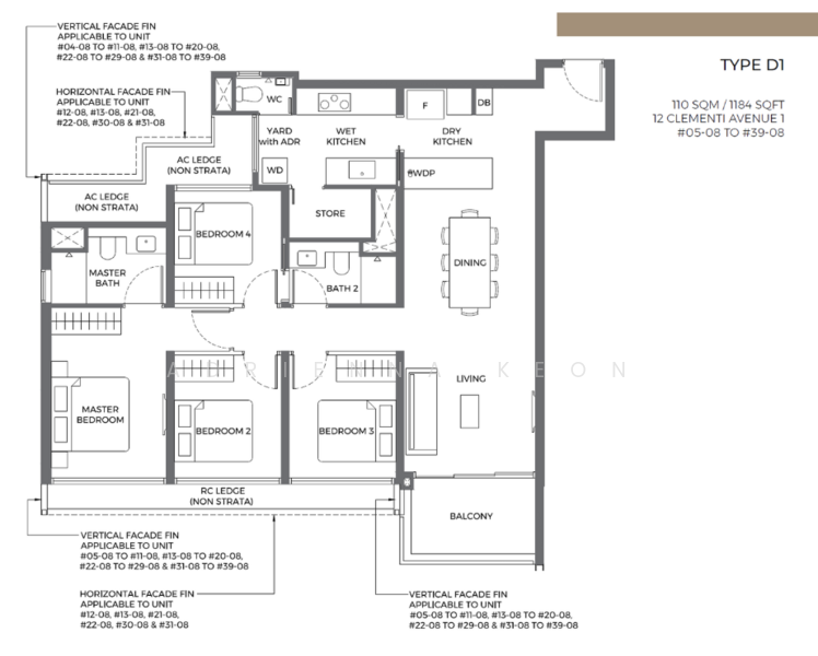 ELTA, 12 Clementi Avenue 1, 4 Bedrooms, 1,184 sqft, Condominium For Sale, by Adrienna Keon, 500170122 - PropertyGuru.com.sg