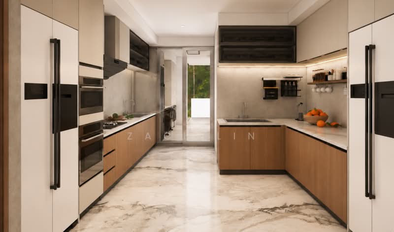 The Lattice 39 Green Leaf Ave, Greenleaf Rise, 6 Bedrooms, 9,486 sqft, Semi-Detached House For Sale, by Zach Lin, 500170126 - Kitchen - PropertyGuru.com.sg