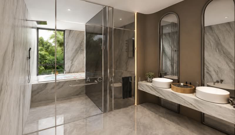 The Lattice 39 Green Leaf Ave, Greenleaf Rise, 6 Bedrooms, 9,486 sqft, Semi-Detached House For Sale, by Zach Lin, 500170126 - Bathroom - PropertyGuru.com.sg