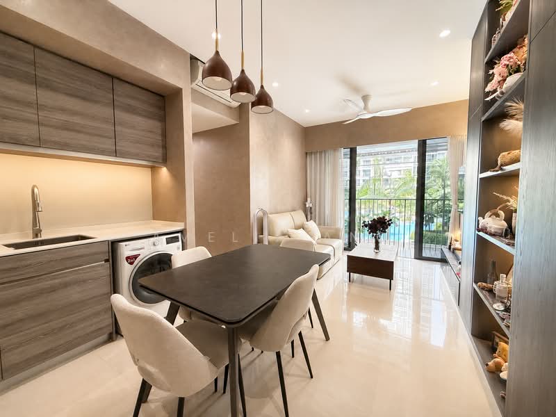 Coco Palms, 25 Pasir Ris Grove, 2 Bedrooms, 753 sqft, Condominium For Rent, by Amelia Ang, 500170128 - Living Room - PropertyGuru.com.sg
