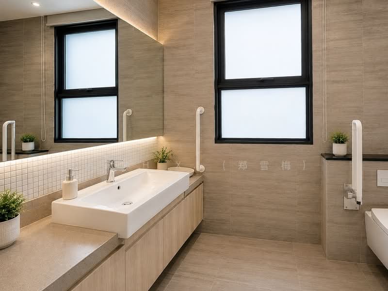 ✨Marvellous Mount Sinai Modern Semi-Detached✨, Mount Sinai / Holland Grove / Grove Drive, 5 Bedrooms, 4,500 sqft, Semi-Detached House For Sale, by Sarah X. (郑雪梅), 500170133 - Bathroom - PropertyGuru.com.sg